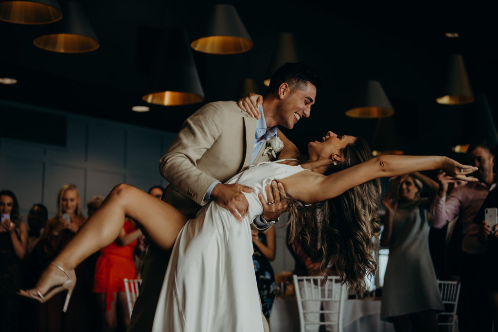 the perfect wedding venue requires dancing