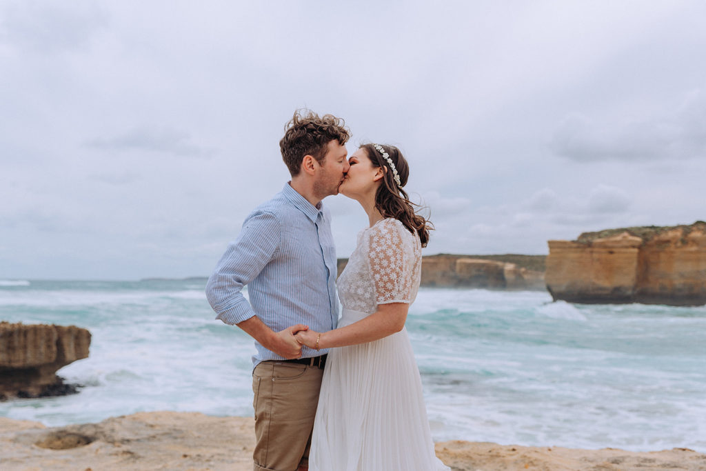 some of the best beach wedding photography in Victoria